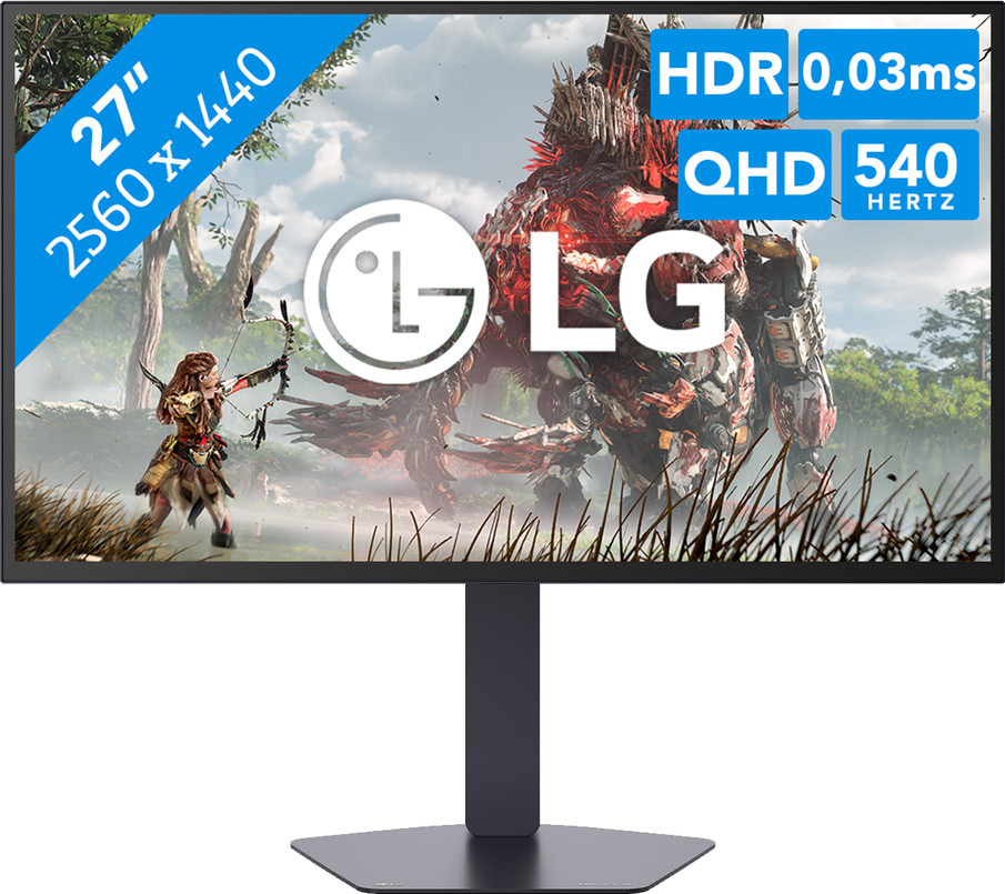 LG UltraGear 27GX790B WOLED gamingmonitor zwart